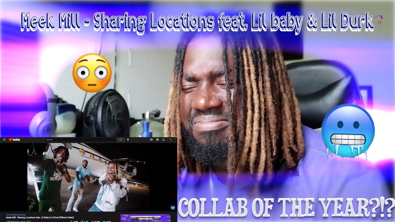 COLLAB OF THE YEAR!?🤯Meek Mill - Sharing locations feat Lil baby & Lil Durk Official Video Reaction