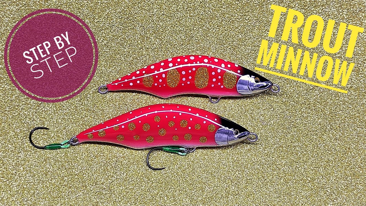 Trout Minnow Lure Making Tutorial - part 2 Jak wykonać wobler typu Twitch krok po kroku