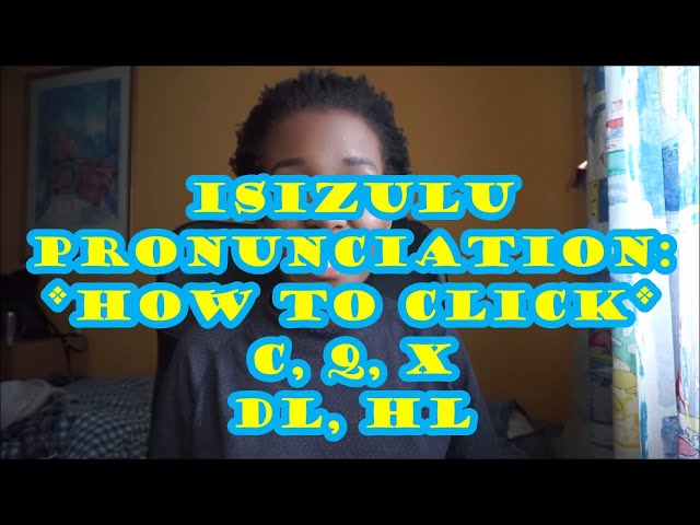 Clicking with uBusi | IsiZulu Pronunciation: *Bonus lesson* How to click like you're from Wakanda class=