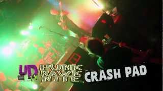 CRASH PAD Live UDTV Punk Rawk Nite Friday The 13th July 2012 Backstage Lounge Gainesville