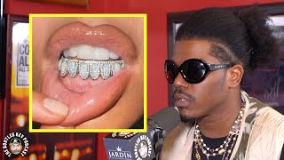 Smino On Kim Kardashian Wearing D Teeth, Designing His Own Grill, & Grill Maintenance