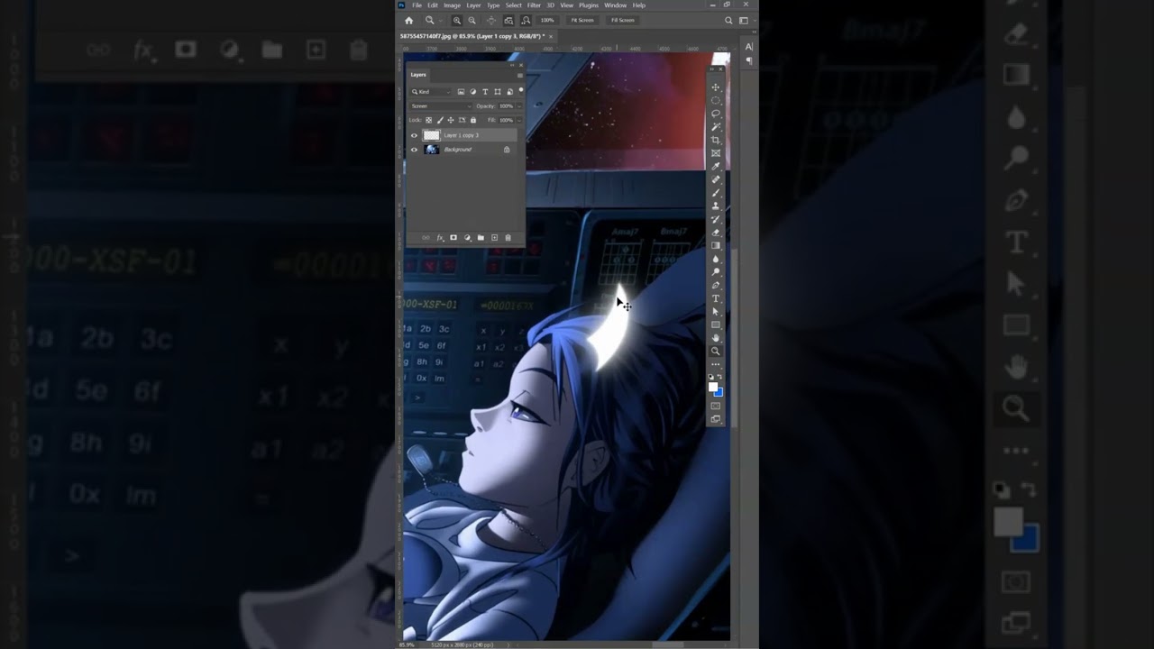 How to edit Anime Characters 