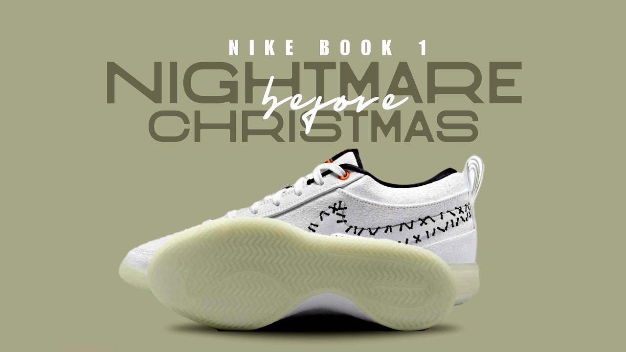 Nike Book 1 Nightmare Before Christmas 2024 🎃 | Spooky Nike Book 1 Nightmare Before Christmas 2024 🎃 | Spooky