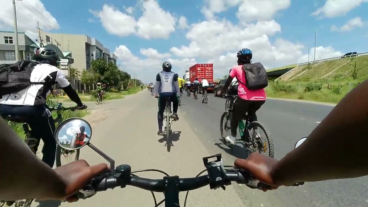 Critical Mass Group Cycling Ride Nov 2023 (Part 3 of 3) Nairobi Kenya Africa CBD