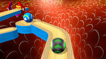 Going Balls Speedrun 2020 - 🌌PORTAL RUN🌌 3055 lvl