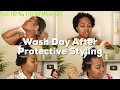 Chile, I Tried One Of The Most INFAMOUS Gels For Natural Hair! | Post-Protective Style Wash Day!
