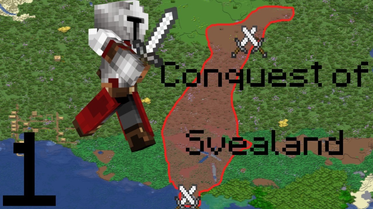 Conquering the world in Minecraft - Conquest of Svealand [1] - YouTube