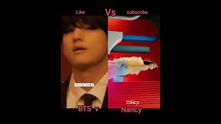 Bts V Cute Kim Taehyung Vs Nancy Momoland Cute Dance Hot