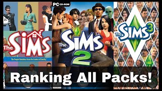 Ranking All Packs for The Sims, The Sims 2 and The Sims 3! screenshot 2