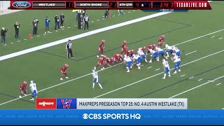 MaxPreps Top 25 high school football rankings: No. 4 Austin Westlake (TX)