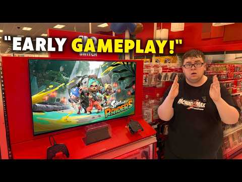Playing Splatoon Raiders EARLY! (Full GAMEPLAY Demo)