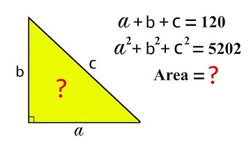 Math Olympiad | Find Area of the triangle | VIJAY Maths