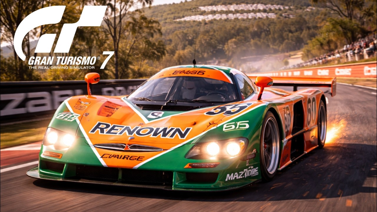 Rotary Engine MAZDA 787b on Mount Panorama Australia | World Touring Car 800 | Gran Turismo 7 [PS5]