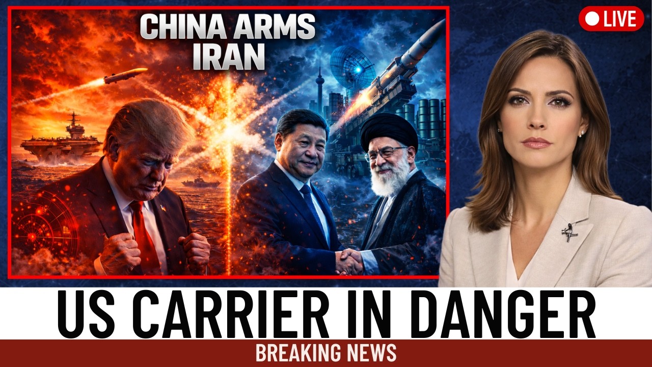 BREAKING: US CARRIER IN DANGER - CHINA SUPERSONIC MISSILES IN IRAN - TEHRAN AIR DEFENSE ACTIVATED