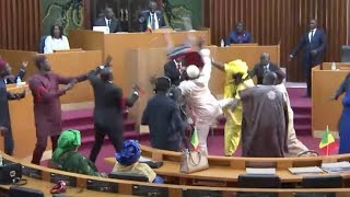 Things Are Heating Up In The National Embly. Mr. Tall Humiliates The Apr Deputies...