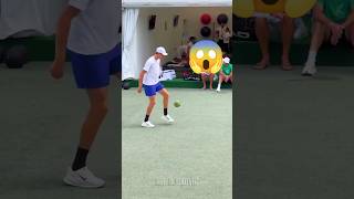 Jannik Sinner Shows Off His Football Skills