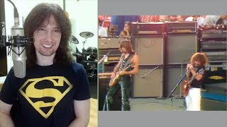 British guitarist analyses Boston live in 1979 performing More Than a Feeling!