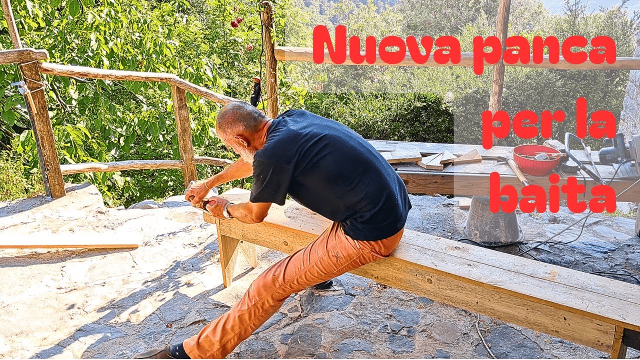 Una nuova panca, taglio erba, raccolta del fieno RELAX e ASMR.