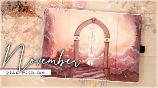 NOVEMBER 2021 Plan With Me // Bullet Journal Monthly Setup