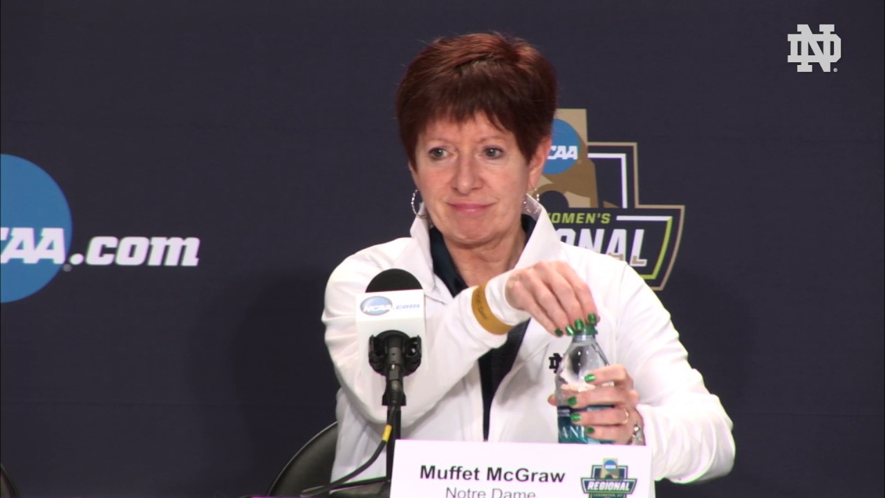 Muffet McGraw Pre-Practice Press Conference - March 23