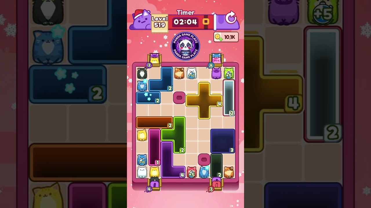 Drop the Cat! Level 519 Walkthrough Gameplay Solution