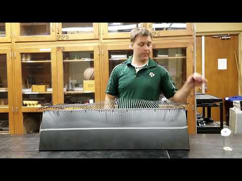Transverse Waves with Rods