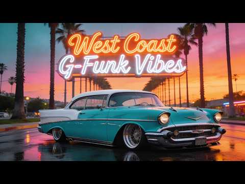 🌆 Golden City Lights 🌴 West Coast G-Funk | Lowrider Groove