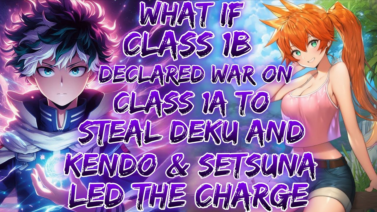 What if Class 1 B Declared War On Class 1 A To Steal Deku And Kendo & Setsuna Led The Charge