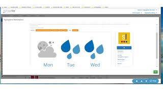 Signagelive's Weather Widgets screenshot 4