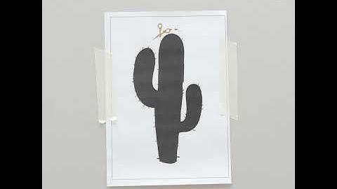 DIY: Kaktus Tapete als Wanddeko | Westwing