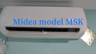 MIDEA Aircond model MSK  General Cleaning Tutorial