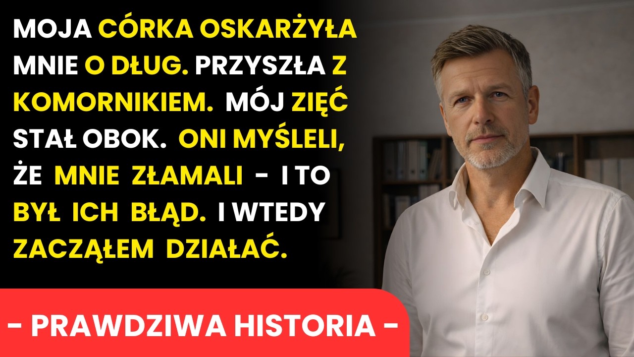 O 7 Rano Przyszedł Do Mnie Komornik Z Nakazem Zabrania Mi Domu — Wniosek Złożyła Moja Własna Córka.