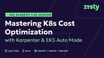 Mastering Kubernetes Cost Optimization Webinar