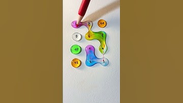 Nối giọt nước từ 1 đến 12 #shorts #iqtest #quiz #questions #solution