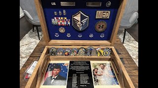 MSgt Ramon Shadow Box
