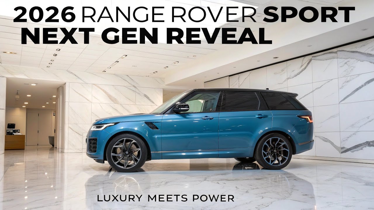 "🔥 Range Rover Sport 2026 – The Next-Gen Luxury Beast! | Ultimate Sky Blue Edition 💎"