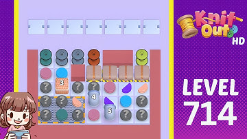 Knit Out Level 714 Solution Walkthrough