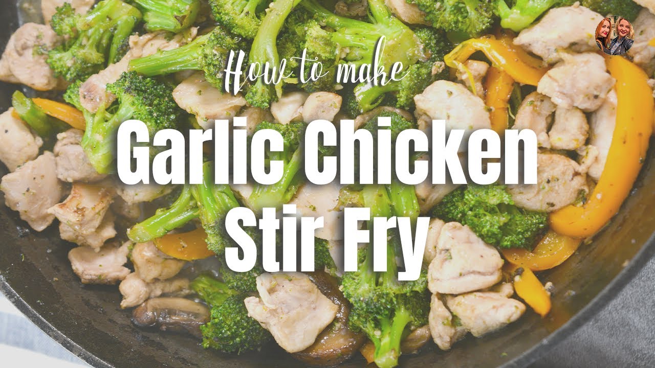 Deliciously Skinny Chicken and Veggie Stir Fry - YouTube