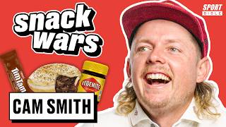 Aussie Golfer Cam Smith Tries English & Australian Food | Snack Wars Net Worth