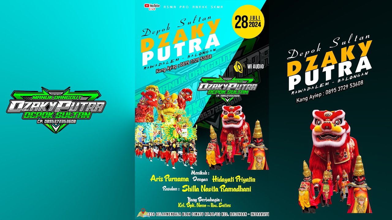 [LIVE NGARAK] NEW DZAKY PUTRA | Gelarmendala Blok Siwatu Balongan Indramayu | 28 juli 2024