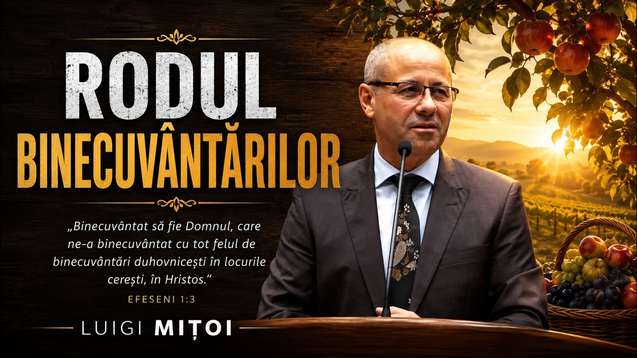 Luigi Mițoi - Care este Rodul binecuvântărilor primite de la Dumnezeu? - predici biblice