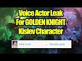 NEWS - Kislev Is Getting A Legendary Hero - Voice Actor Leak - Golden Knight - Total War Warhammer 3