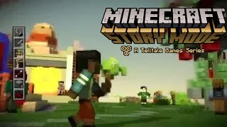 ILL MAKE MY OWN SOUNDS:Minecraft Story Mode Episode 2 (Part 1)
