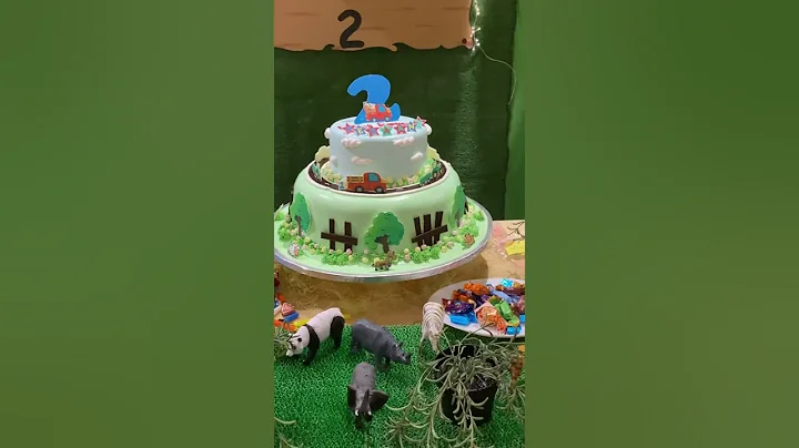 Jungle Birthday Decoration theme #shorts