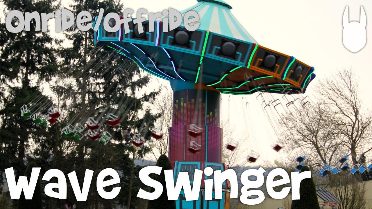 Walibi Belgium - Wave Swinger (onride/offride)
