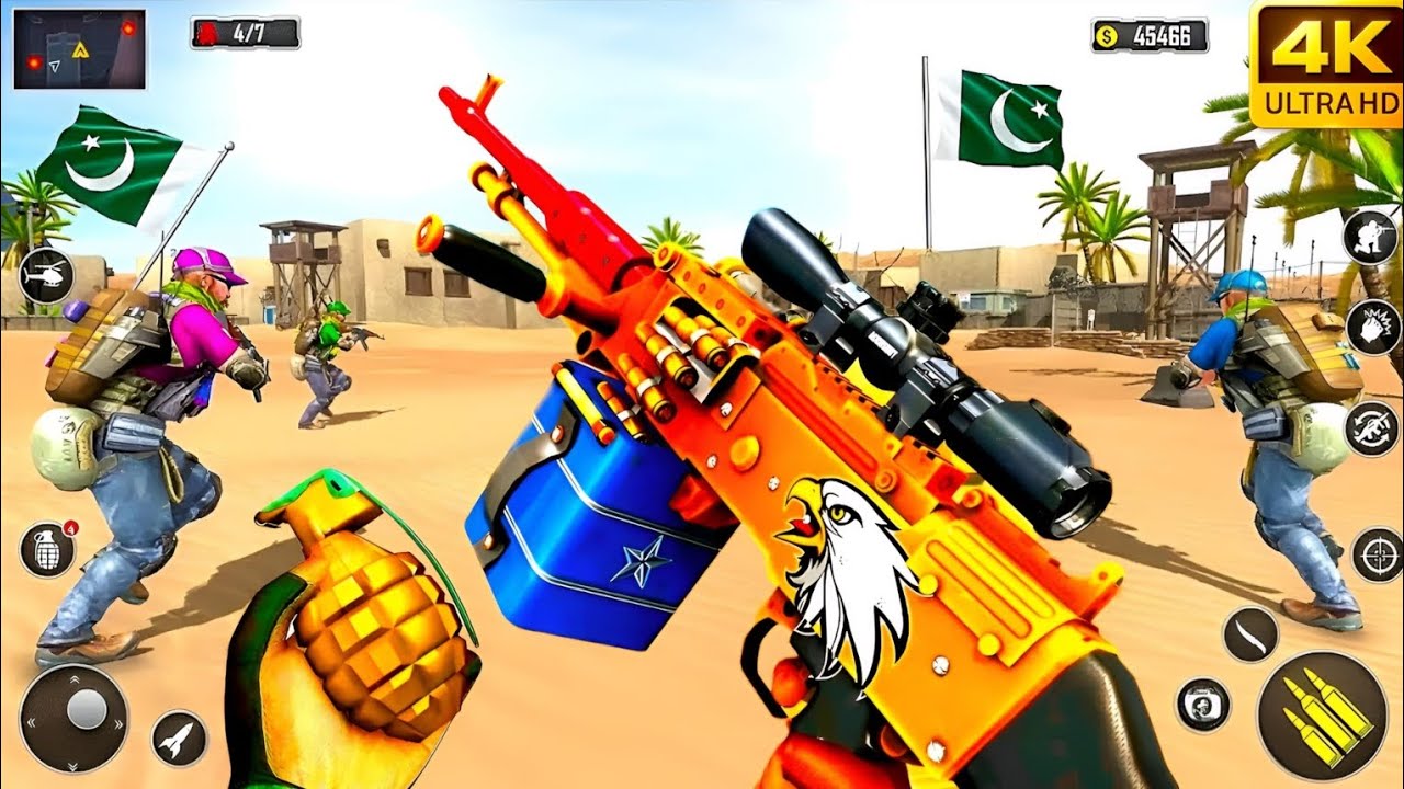 Anti-Terrorist Combat Mission 🔥 Campaign SIN CITY Level 11–20 Full Gameplay