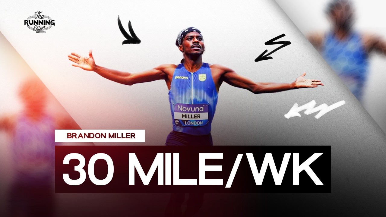 How Brandon Miller Runs 1:42 800m on 30 Miles a Week