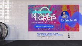 Live A Fulfilled Life - Peter Tanchi - No Regrets