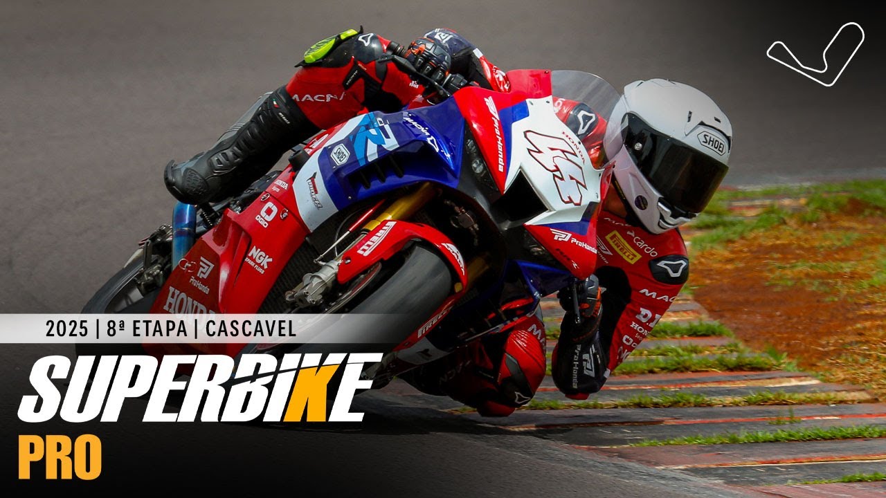 AO VIVO SuperBike Pro - Cascavel - 8ª Etapa 2025 - Autódromo Zilmar ...