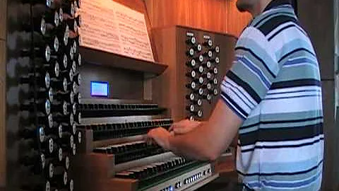 Angelo Castaldo plays the new Great Organ in Jastr...